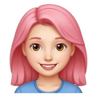 Make a cute girl sticker