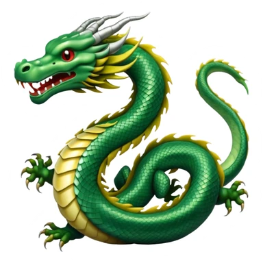 dragão japones sticker