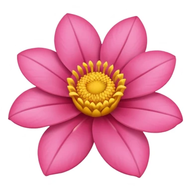 Flor rosada sticker
