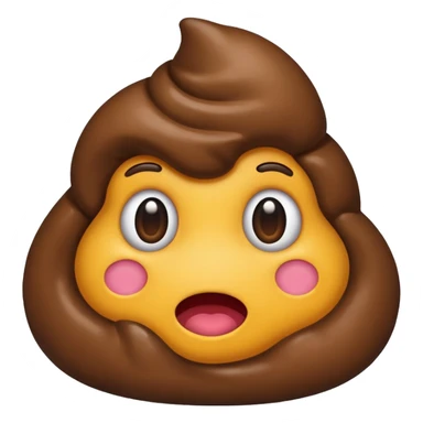 Poop sticker