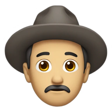 Depressed Señor Cuesta sticker