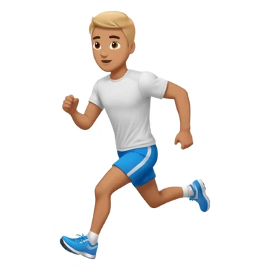man running sticker