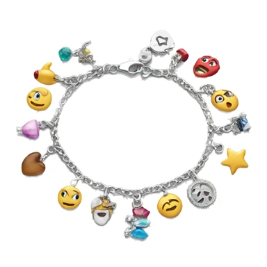 Charm bracelet sticker
