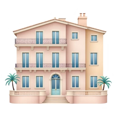House in Monaco  sticker