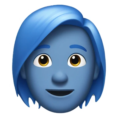 blue youtube icon sticker