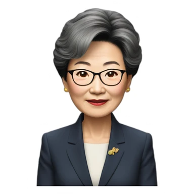 Carrie lam sticker