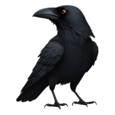 the crow sticker