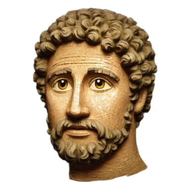 mosaic-roman sticker