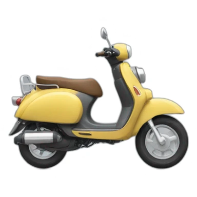 Scooter wheeling sticker