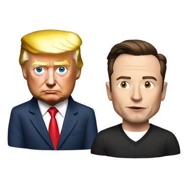 Trump Tapes Elon musk  sticker