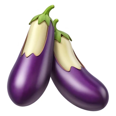 Feet witheggplant in middle sticker