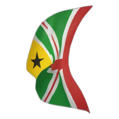 Anjouan flag sticker