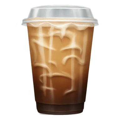 Iced coffee sticker