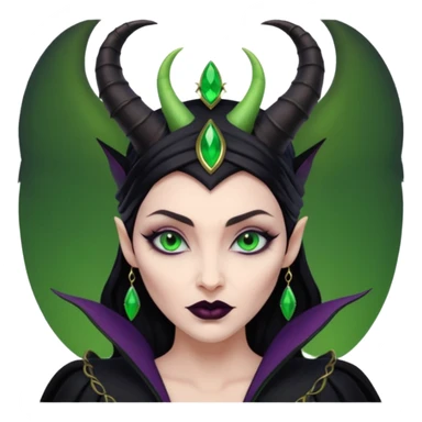 Maléfique Disney  sticker