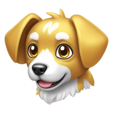 Colorful Shiny Electric Dog Pokémon sticker