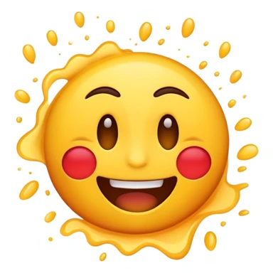 A emoji crashing out  sticker