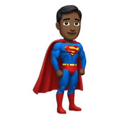 political superman sticker