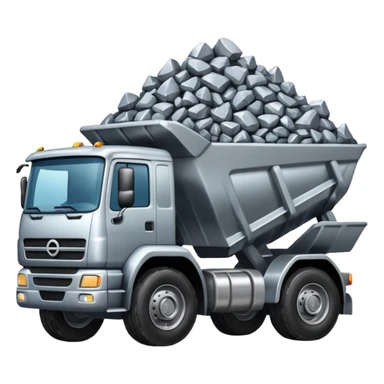 ore truck with silver ore sticker