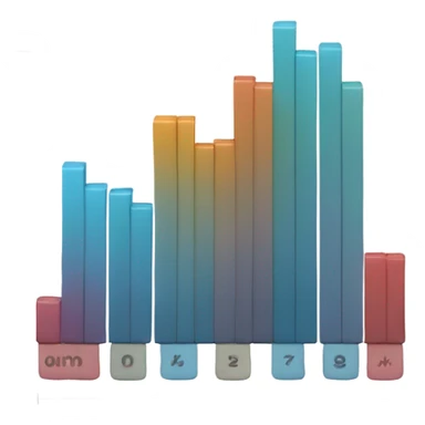 bar chart with 4 bars. first three increasing and the fourth is slightly lower than the 3rd but higher than the 2nd sticker