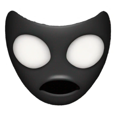 black kiss mark sticker