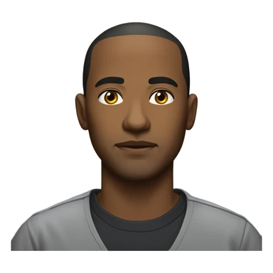  It's a standard police mugshot, taken against a plain gray background. The lighting is even, typical of a law enforcement photo. The man is wearing a dark-colored, crew-neck sweatshirt or shirt. sticker