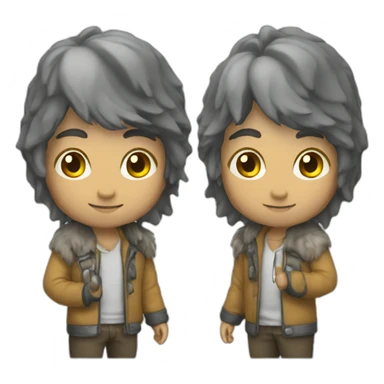 champan glass sticker