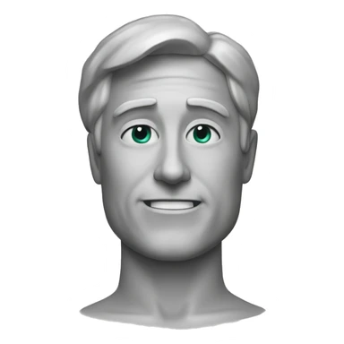 un lapiz sin relleno color #FB9062 sticker