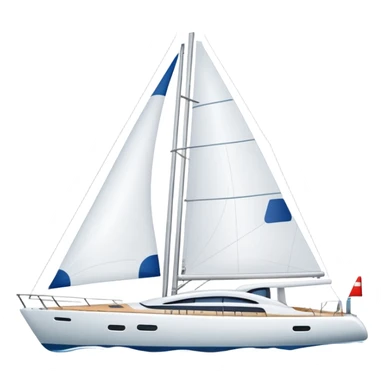 Sailing yacht  sticker