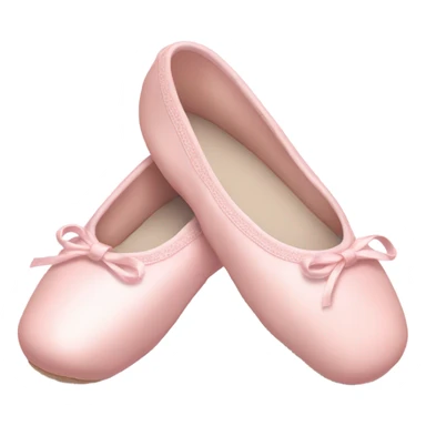 pastel pink ballet shoes sticker
