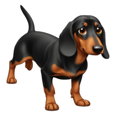 daschund-farts sticker