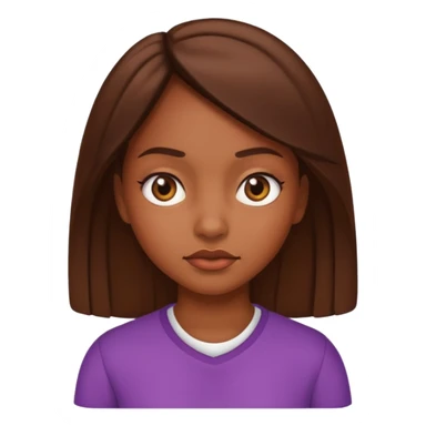 Girl do side eye  sticker