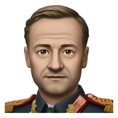 Dmitry Yazov from te Nw Order last Days of europe mod for HEarts of Iron IV sticker