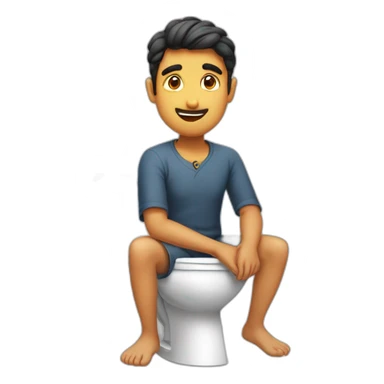 hindi-guy-on-toilet-which-on-hindi-guy sticker