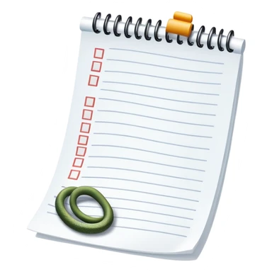 long curling to-do list paper winding like a snake with many small checkboxes fading into distance sticker