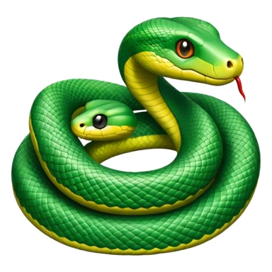 Snake sticker