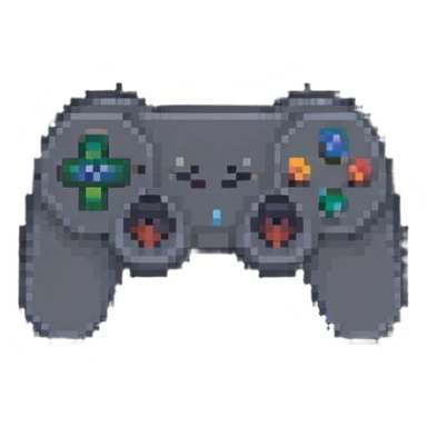 Classic game controller sticker