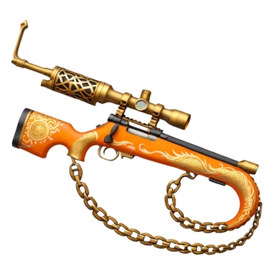 the Dragon lore skin from CSGO on the AWP sticker