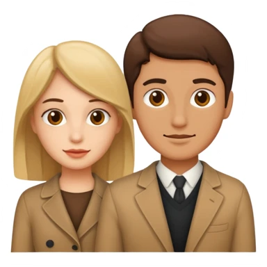 Italian 2 people sticker