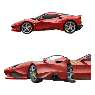 ferarri from the profile sticker