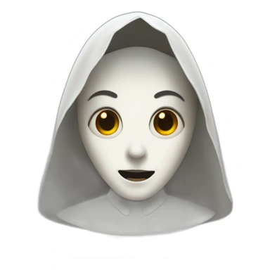 Ghost from the Nun sticker