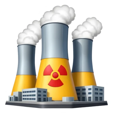 Nuclear power plants sticker