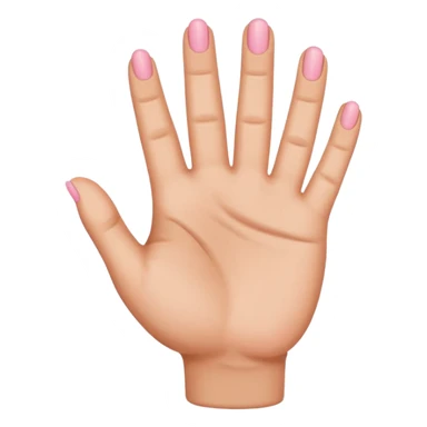 Emoji sticking up the pinky  sticker