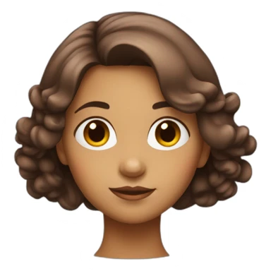 Fille avec cheveux rouge sticker