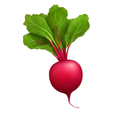 red radish sticker