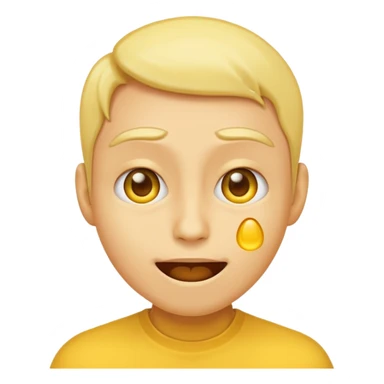thinking someone’s pretty Reaction yellow person emoji,  sticker