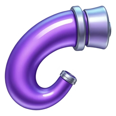 Purple banger sticker