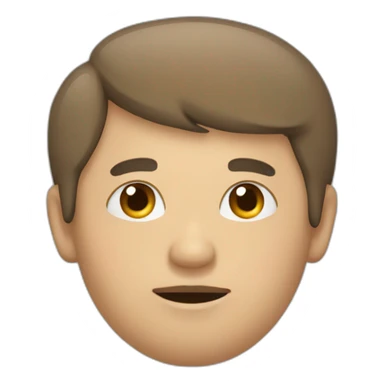 un hombre con la barriga gorda sticker