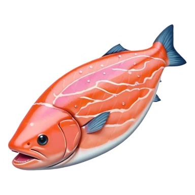 salmon sticker