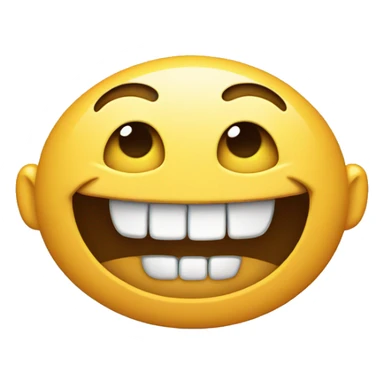 emoji smiling scarily sticker