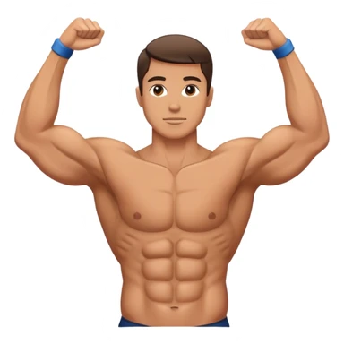 anterior deltoid raise position sticker